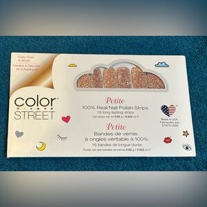 Color Street Petite Nail Polish Strips-glitterally can’t